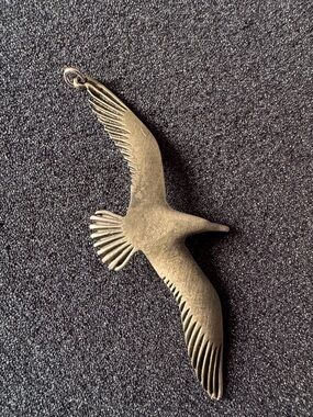 Pewter Seagull Bird Pendant